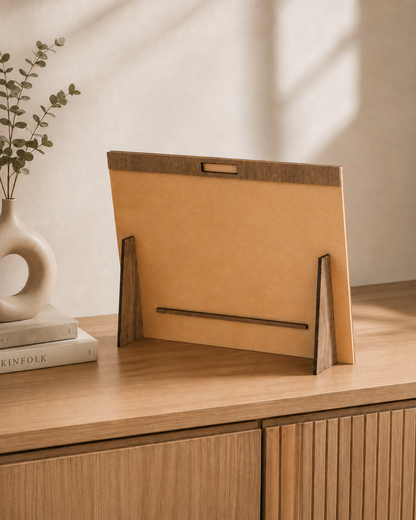 Gepersonaliseerd Finisher Display Strijen met Skyline Horizontaal
