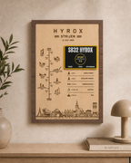 Finisher Display Strijen - Double - Skyline - Verticaal