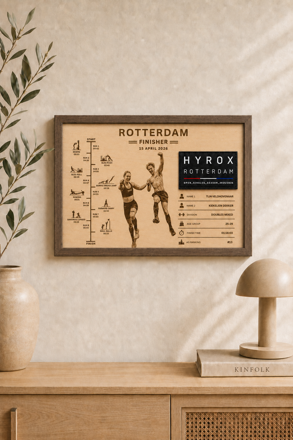 Finisher Display Rotterdam - Double