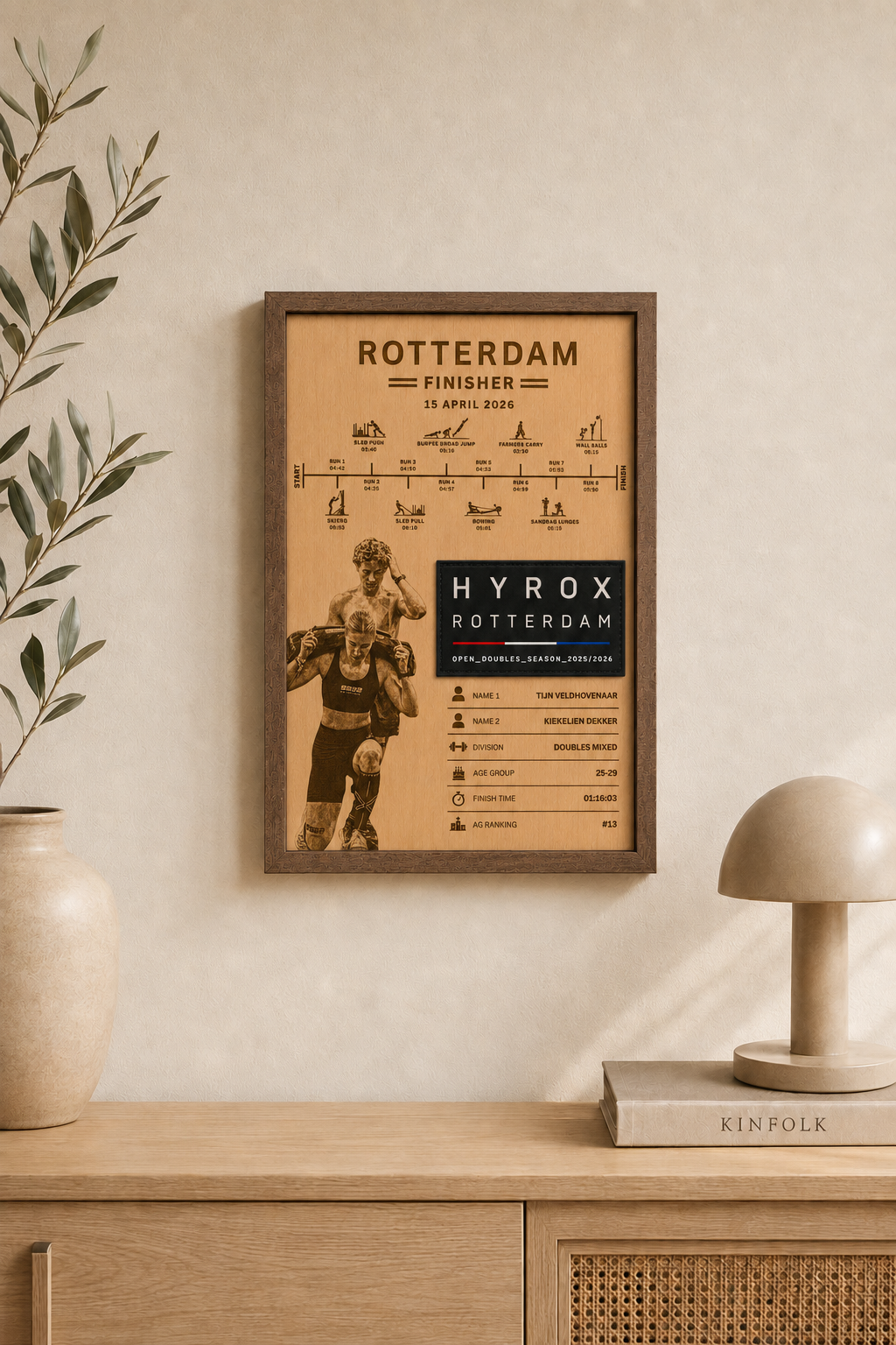 Finisher Display Rotterdam - Double