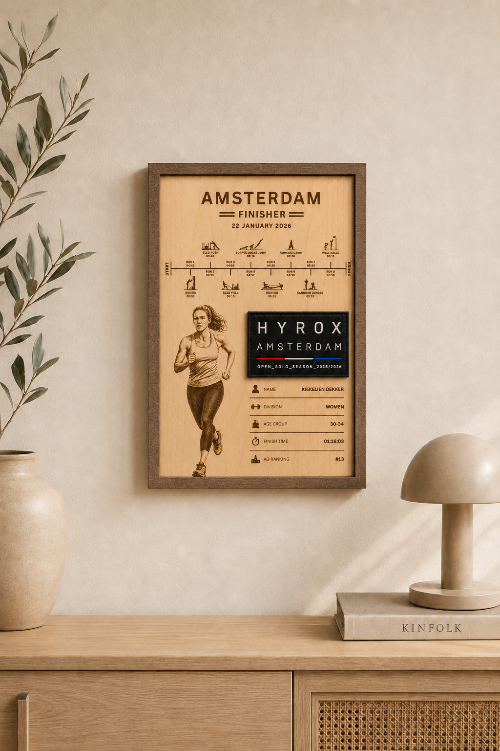 Finisher Display Amsterdam - Solo