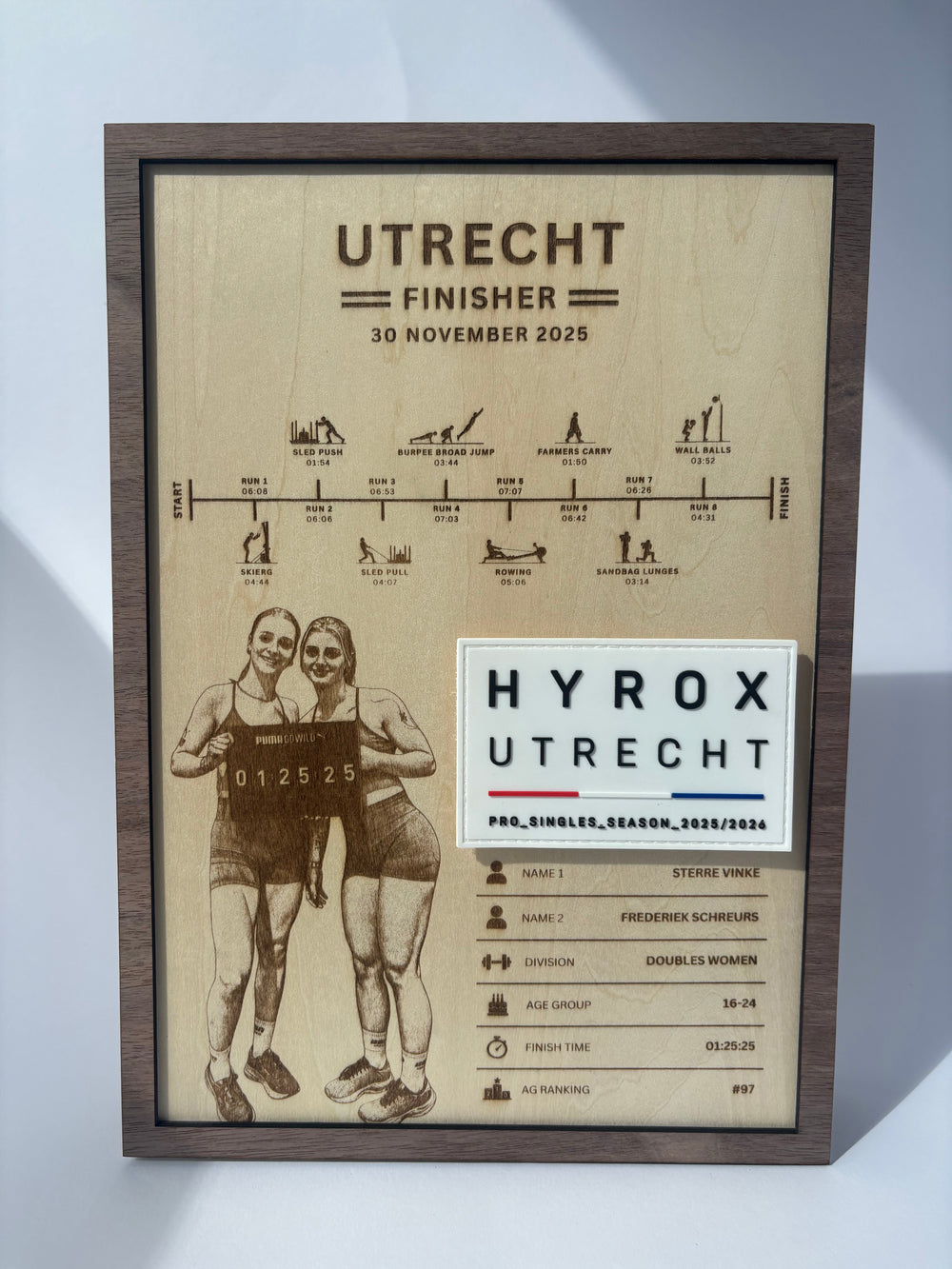 Display gemaakt voor Sterre Vinke