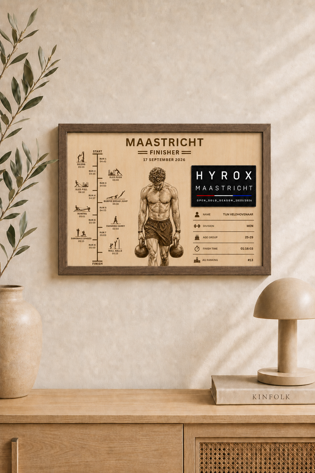 Finisher Display Maastricht - Solo