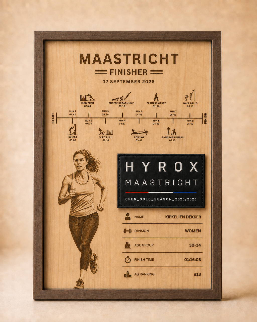 Finisher Display Maastricht - Solo