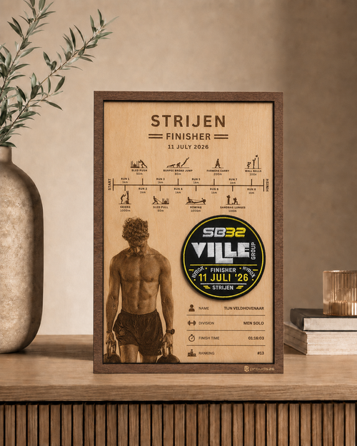 Finisher Display Strijen - Solo