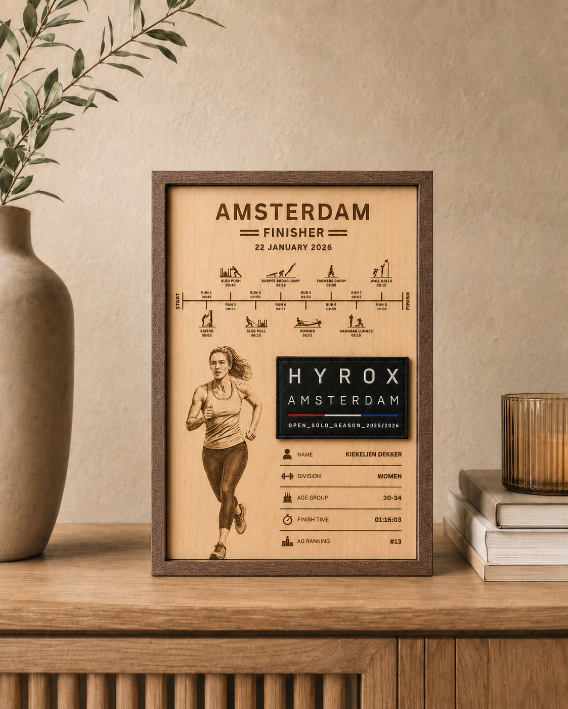 Finisher Display Amsterdam - Solo