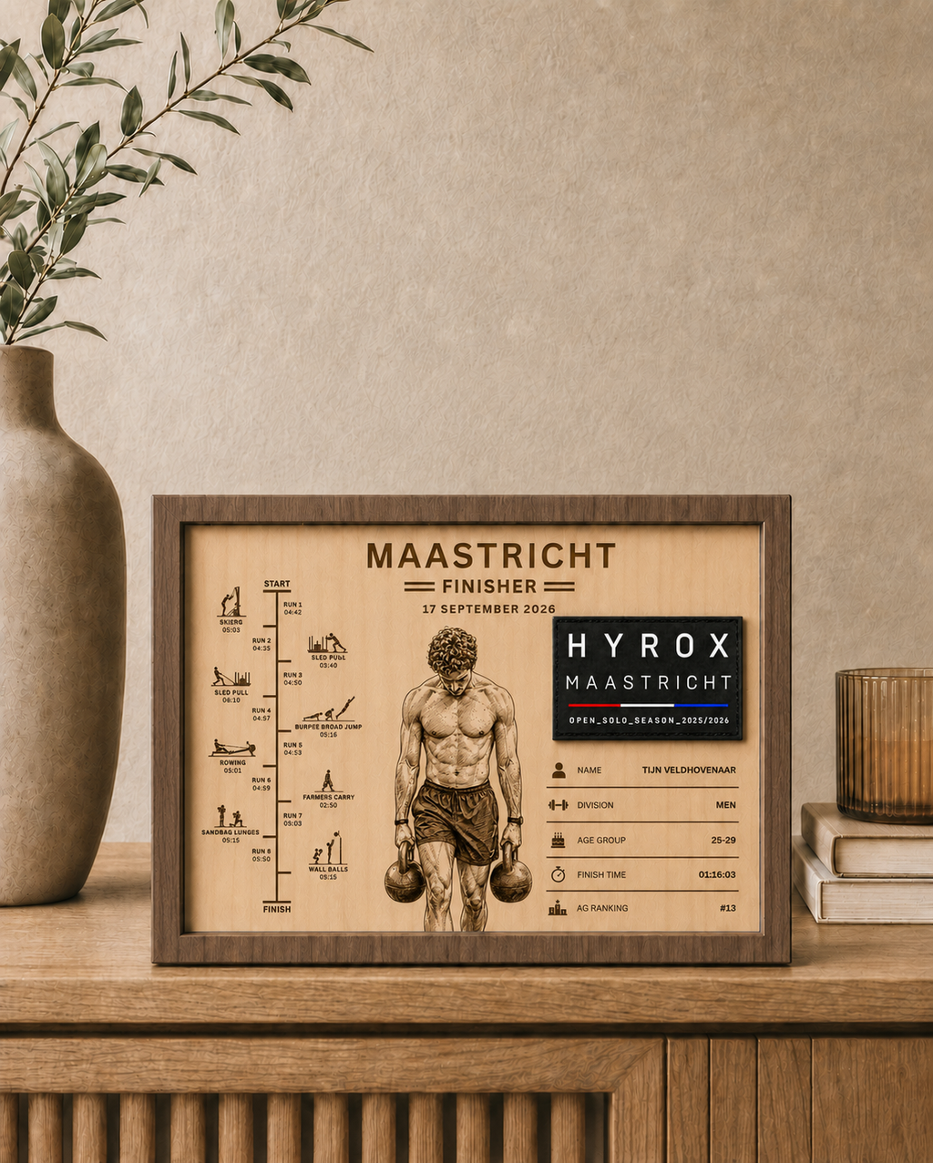 Finisher Display Maastricht - Solo