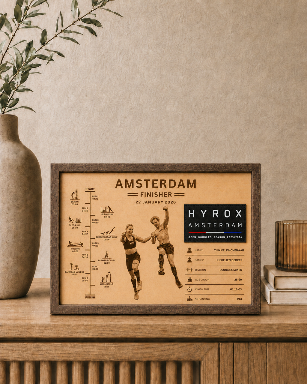 Finisher Display Amsterdam - Double