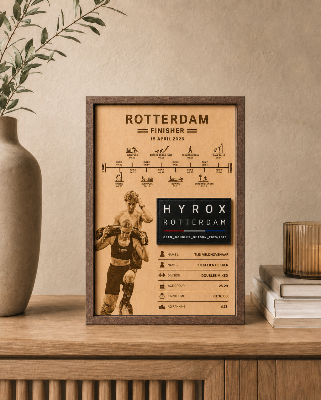 Finisher Display Rotterdam - Double