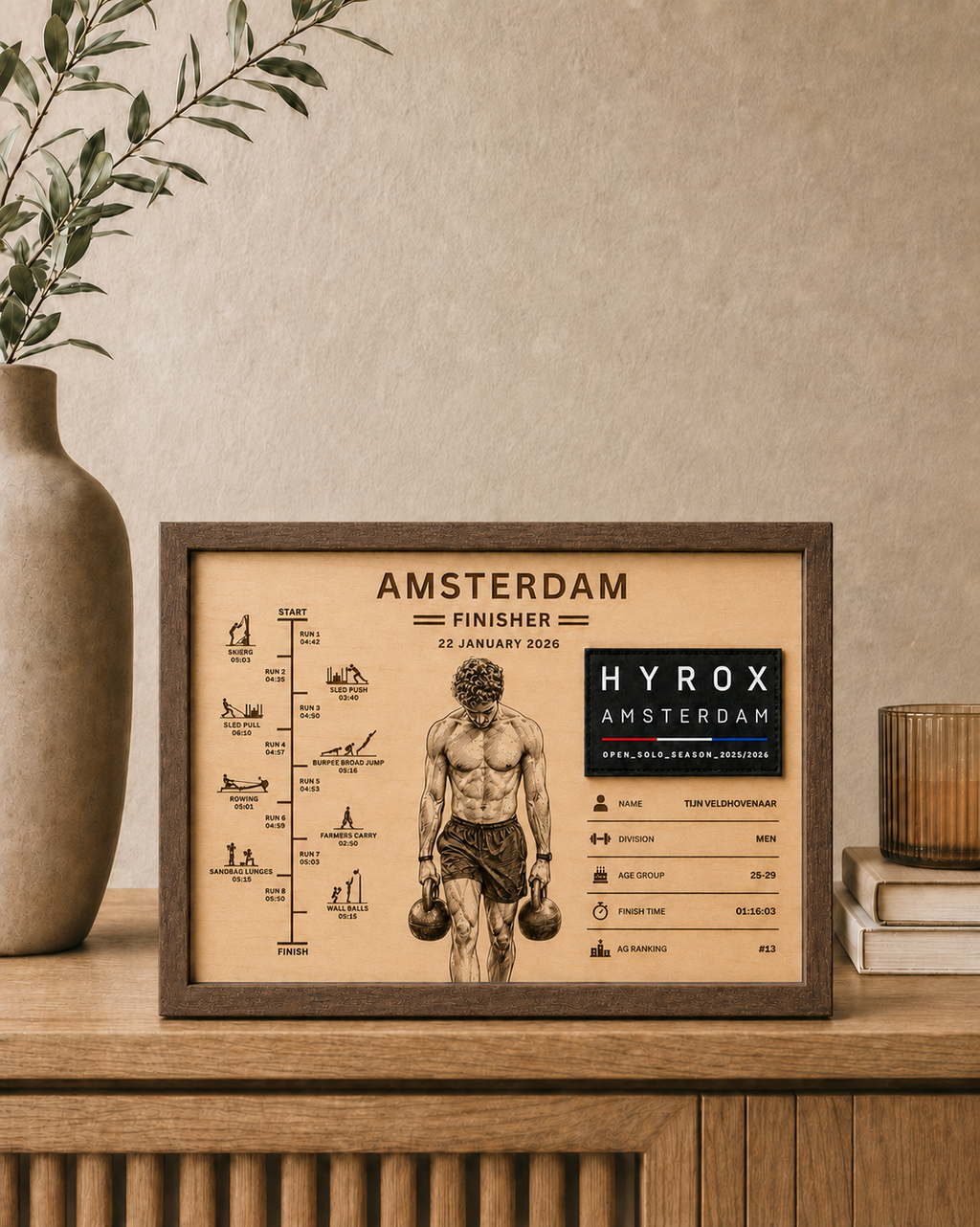 Finisher Display Amsterdam - Solo