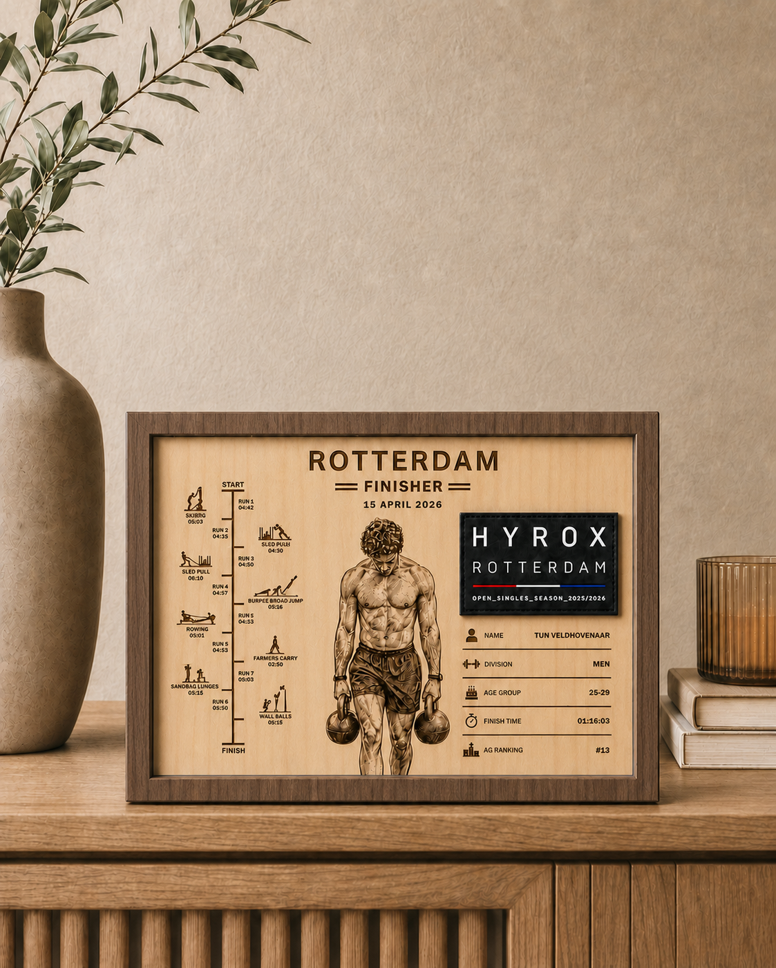 Finisher Display Rotterdam - Solo