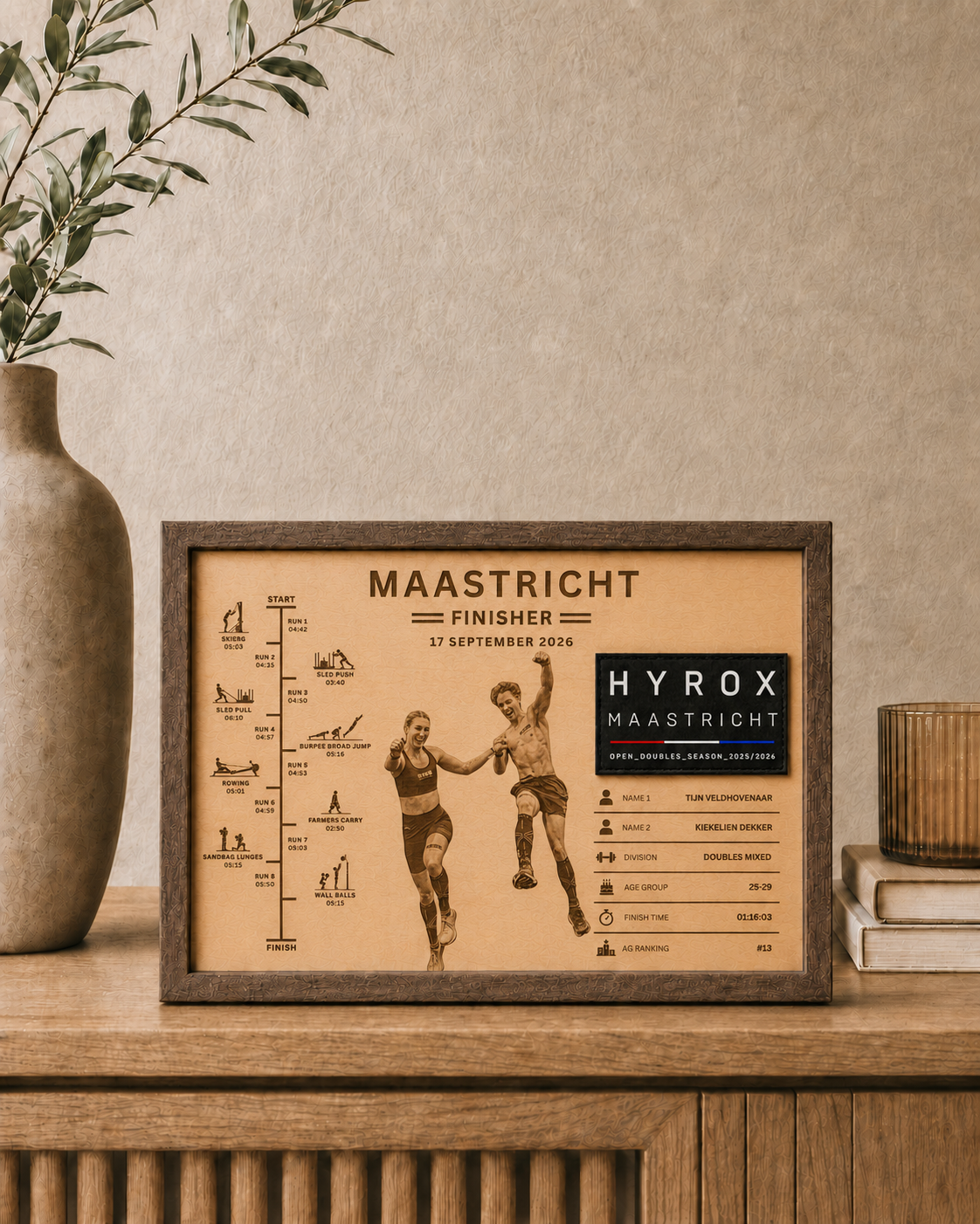 Finisher Display Maastricht - Double