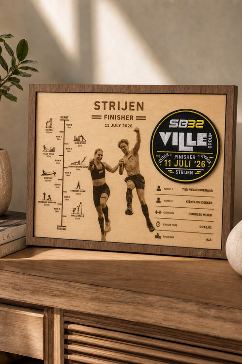 Finisher Display Strijen - Double
