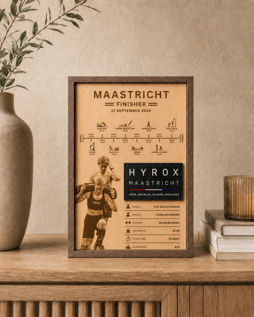 Finisher Display Maastricht - Double