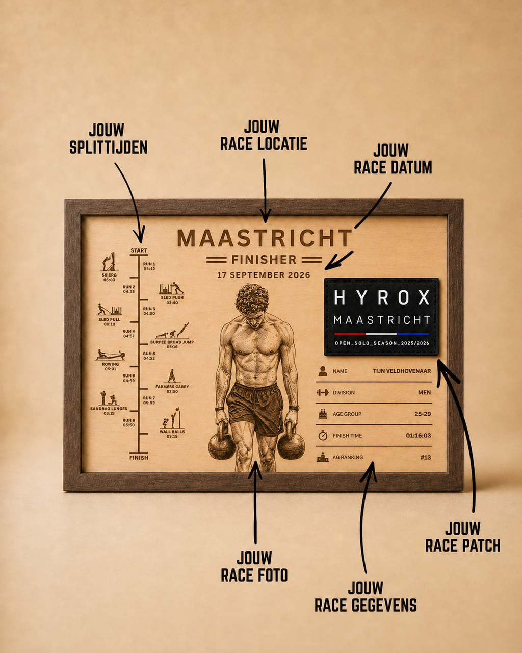Finisher Display Maastricht - Solo